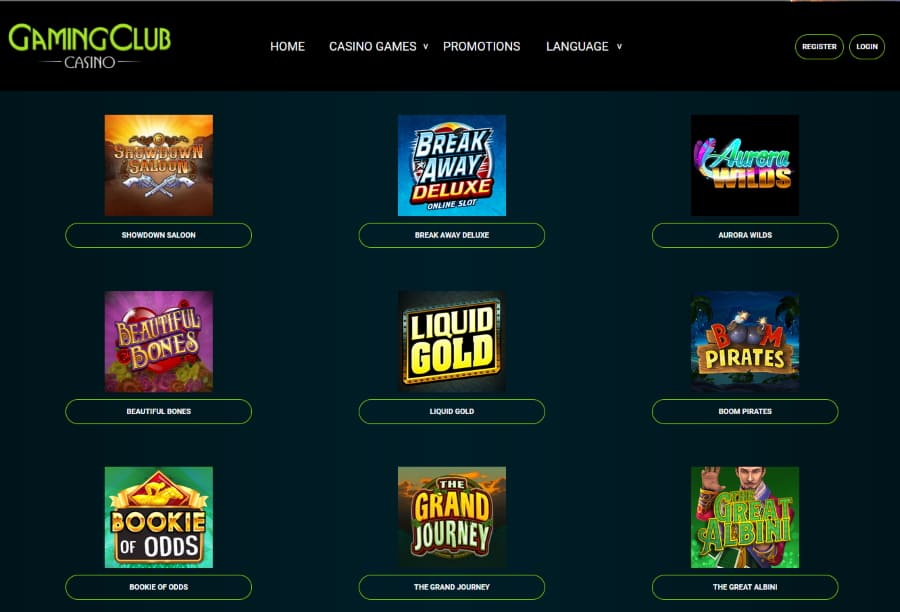 Gaming-Club-Casino-slots